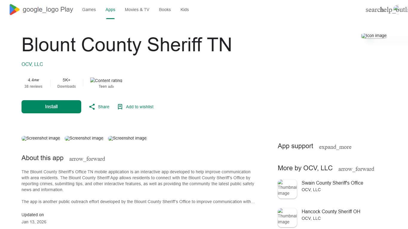 Blount County Sheriff TN - Apps on Google Play